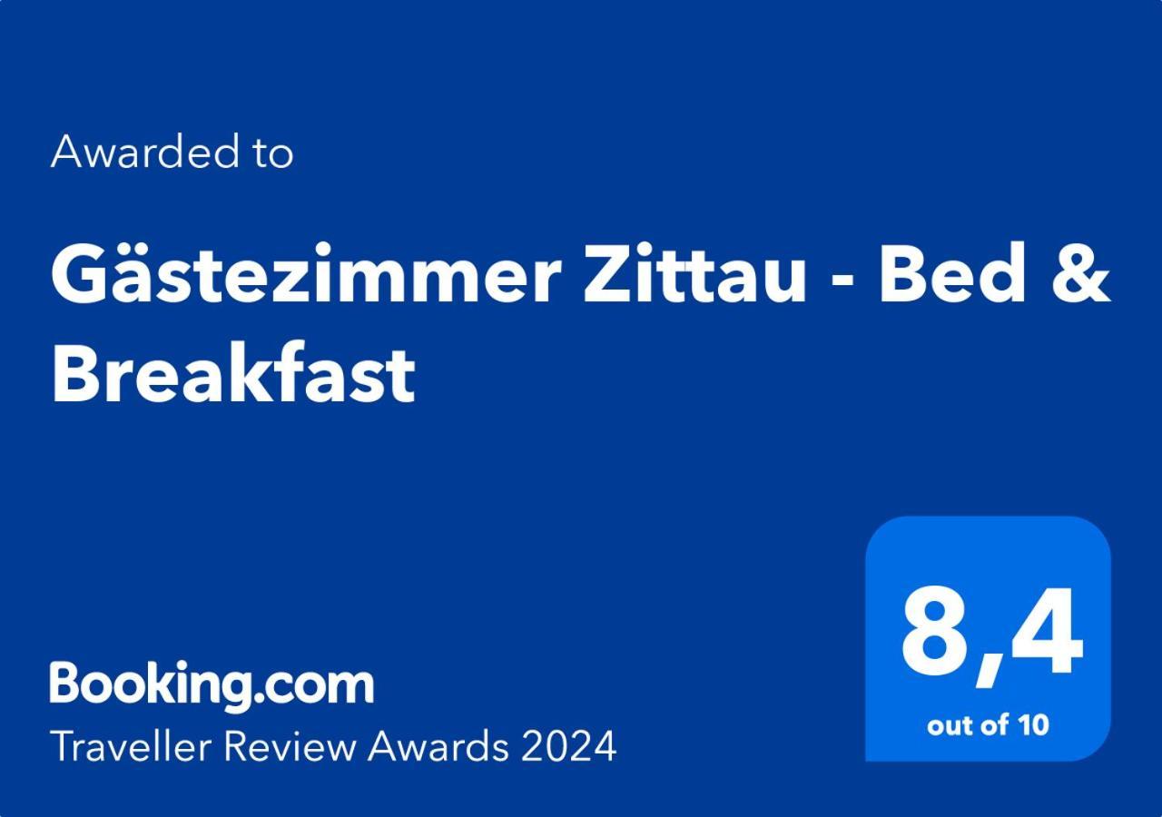 Gaestezimmer Zittau - Bed & Breakfast Exterior foto